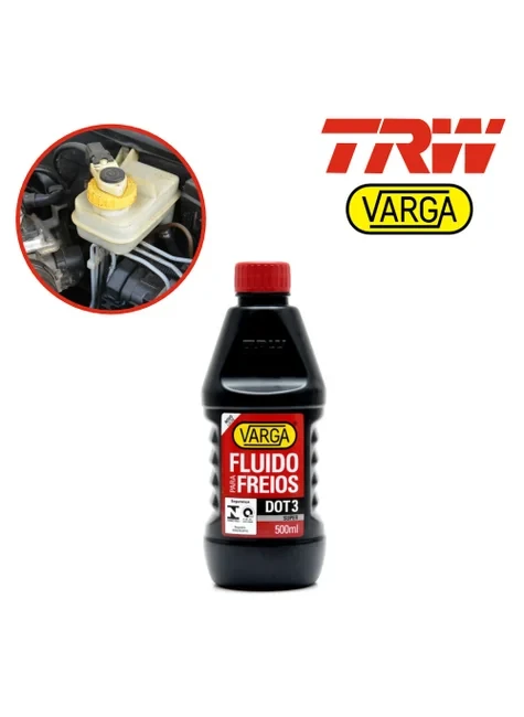 Fluidos para Freios DOT 3 500ml Vargas